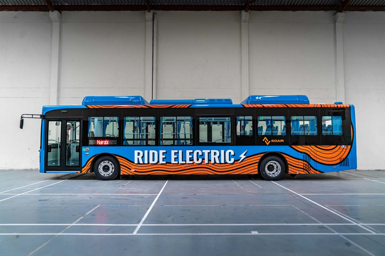 Roam launches first electric transit bus in Kenya Move Electric